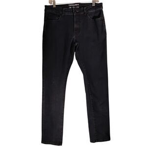 Twillory jeans mens 32x32 blue denim tailored fit performance stretch straight